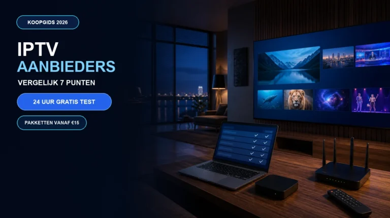 IPTV aanbieders vergelijken in Nederland met 24 uur gratis test