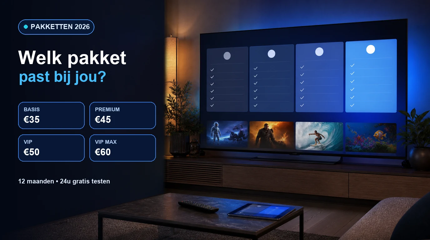IPTV kopen pakketten en prijzen vergelijken