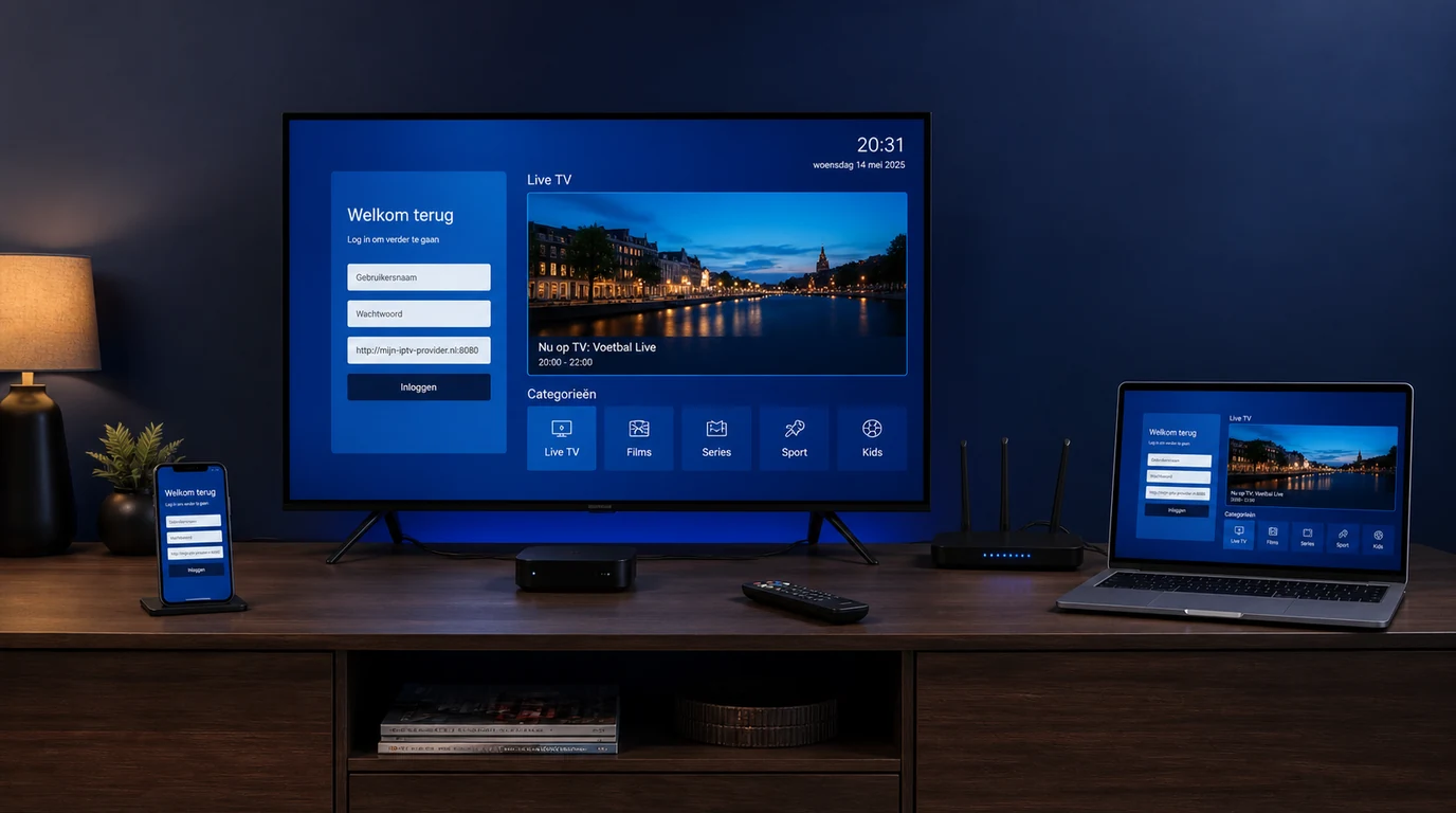 Pandora IPTV installeren op Smart TV telefoon laptop en box