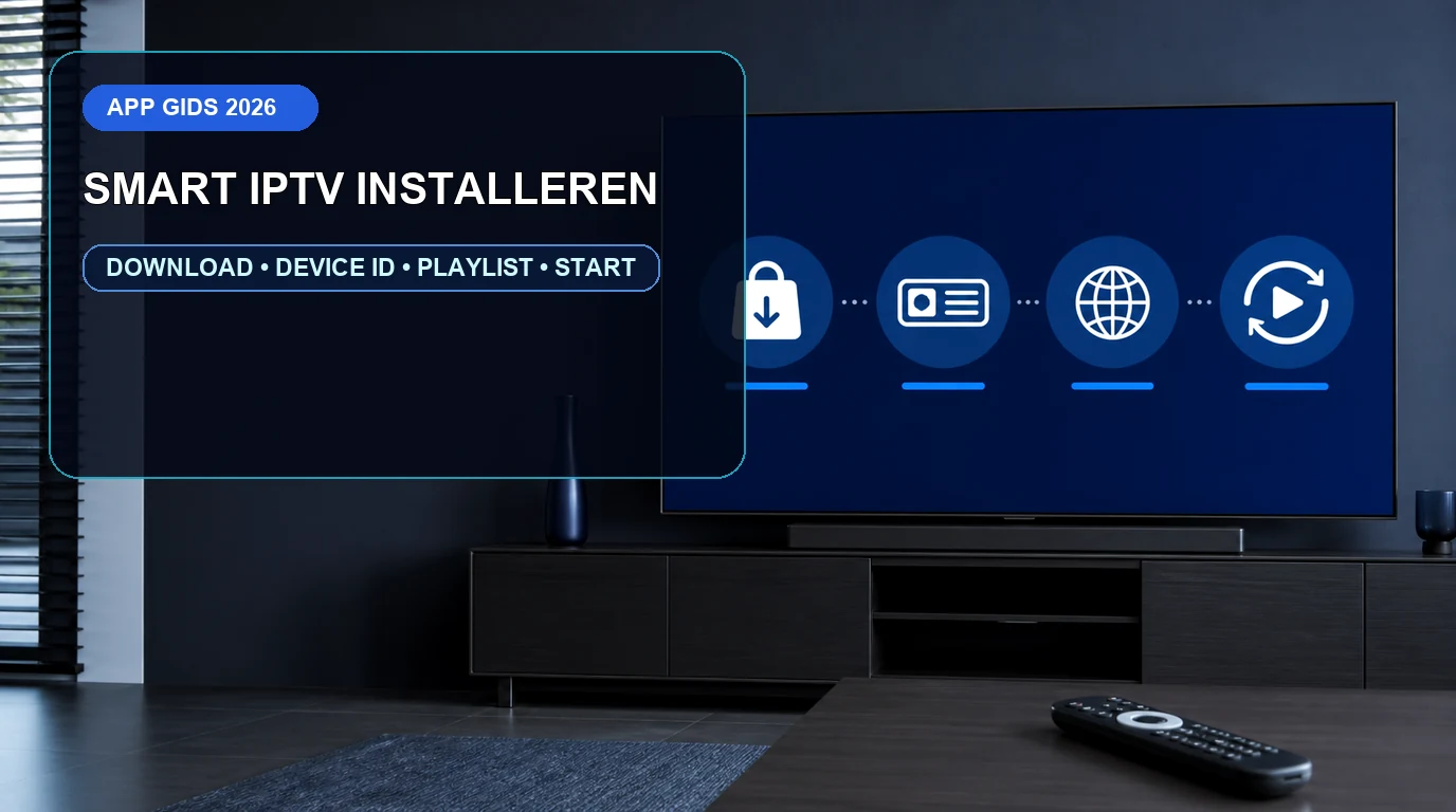 Smart IPTV installeren in vier duidelijke stappen